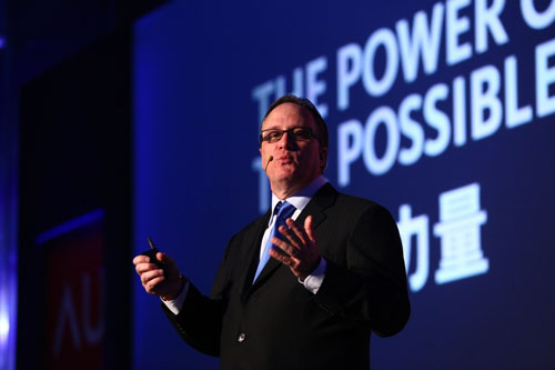 歐特克公司全球高級副總裁、亞太區總裁魏柏德